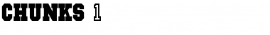 Download Chunks 1 Font Download Chunks 1 Font