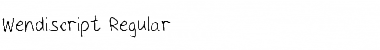 Download Wendiscript Regular Font Download Wendiscript Regular Font