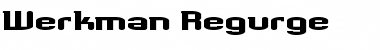 Werkman Regular Font
