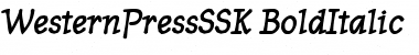 WesternPressSSK Font