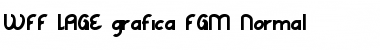 WFF LAGE grafica FGM Normal Regular Font