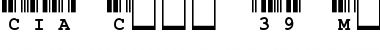 Download CIA Code 39 Medium Text Font Download CIA Code 39 Medium Text Font