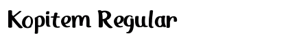 Kopitem Regular preview