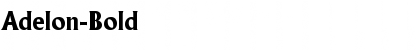 Adelon-Bold Font