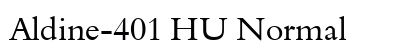 Aldine-401 HU Normal