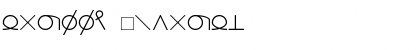 aul001 Font