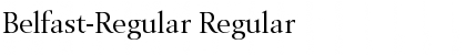 Belfast-Regular Font