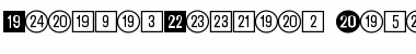 CircledNumbers Font