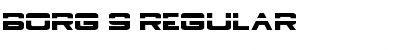 Borg 9 Font