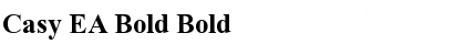 Casy EA Bold Font