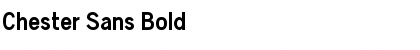 Chester Sans Font