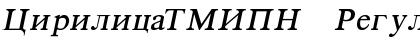 CirilicaTMIPN Font