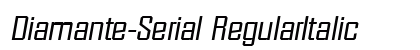 Diamante-Serial RegularItalic preview