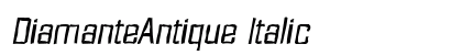 DiamanteAntique Italic Preview