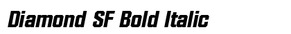 Diamond SF Bold Italic preview