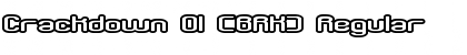 Download Crackdown O1 (BRK) Font