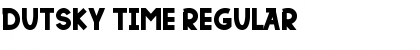 DUTSKY TIME Regular Font