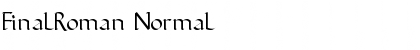 Download FinalRoman Font