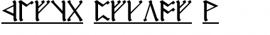 Cirth Erebor-1 Regular Font
