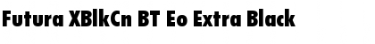 Futura XBlkCn BT Eo Font