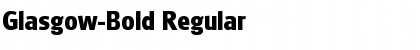 Download Glasgow-Bold Font