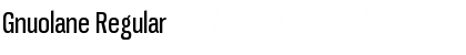 Gnuolane Font