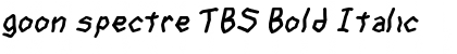 goon spectre TBS Font