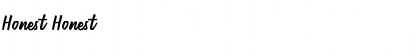 Honest Font