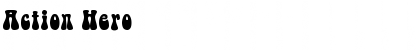 Download Action Hero Font Download Action Hero Font