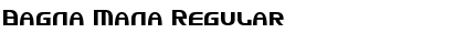 Download Bagna Mana Font Download Bagna Mana Font