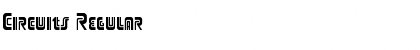 Circuits Regular Font Circuits Regular Font