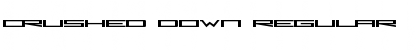 Download Crushed Down Font Download Crushed Down Font