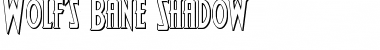 Wolf's Bane Shadow Shadow Font