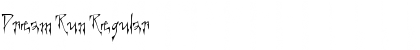 Dream Run Font