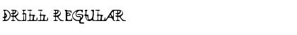 Drill Font