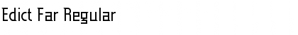 Download Edict Far Font Download Edict Far Font