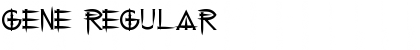 Gene Font