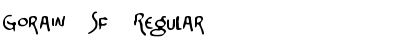 Gorain Sf Font