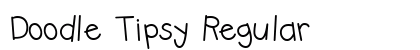 Doodle Tipsy Regular preview