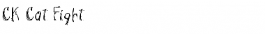 CK Cat Fight Font