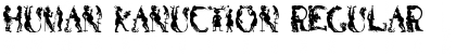Download Human Kanuction Font Download Human Kanuction Font