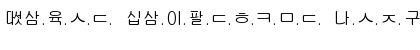 Korea Fontalica Font