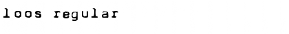 Download Loos Font Download Loos Font