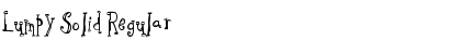 Download Lumpy Solid Font Download Lumpy Solid Font