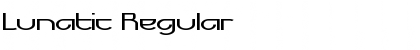 Lunatic Regular Font