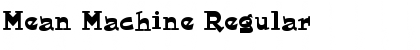 Download Mean Machine Font Download Mean Machine Font