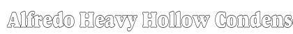 Alfredo Heavy Hollow Condensed Regular