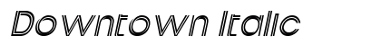 Downtown Italic preview