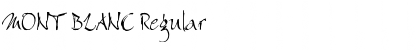 Download MONT BLANC Font