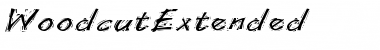 WoodcutExtended Regular Font